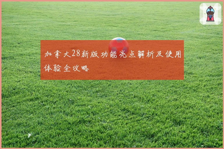 加拿大28新版功能亮点解析及使用体验全攻略